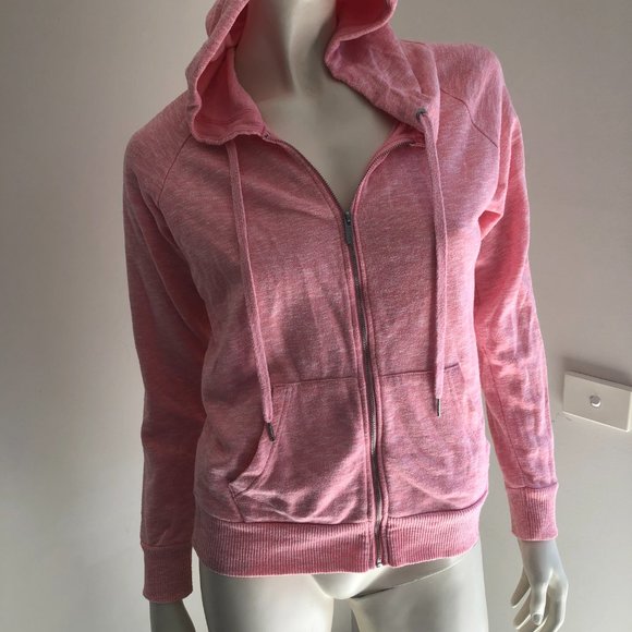 Bonds Pink Zip up Hoodie size Small - Picture 3 of 3